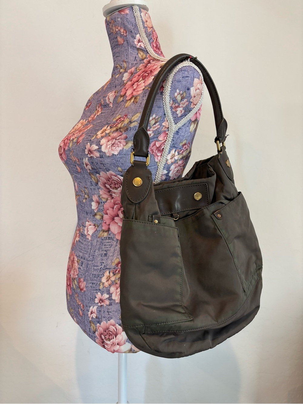 Marc by Marc Jacobs Nylon Top Handle Shoulder Bag